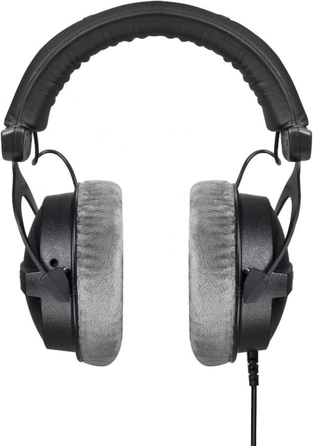 DT 770 PRO 80 Ohm Over-Ear Studio Headphones in Gray. Enclosed Design, Wired for Professional Recording and Monitoring