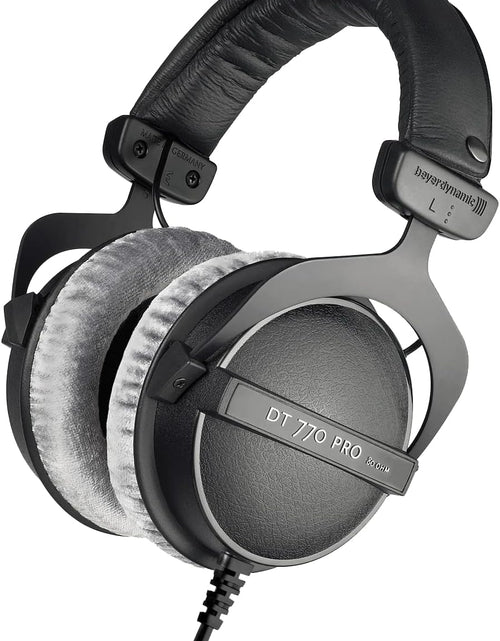 Load image into Gallery viewer, DT 770 PRO 80 Ohm Over-Ear Studio Headphones in Gray. Enclosed Design, Wired for Professional Recording and Monitoring
