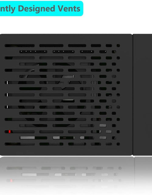 Load image into Gallery viewer, Raspberry Pi 4 Fan ABS Case with Cooling Fan, Heatsink, Simple Removable Top Cover for Pi 4 Model B/ 4B
